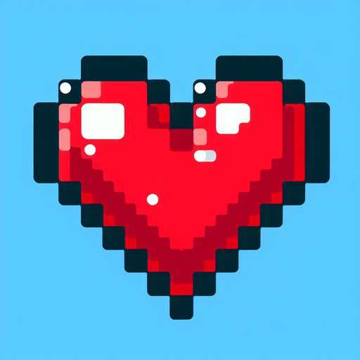 Red ♥️.
Single Game Texture. In-Game asset. 2d. Blank background. High contrast. No shadows.