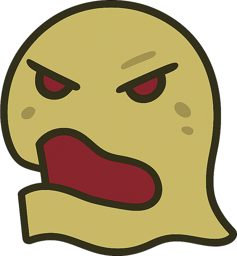 Sınırlı yaratık. No background. Transparent background. Blank background. No shadows. 2d. In-Game asset. flat