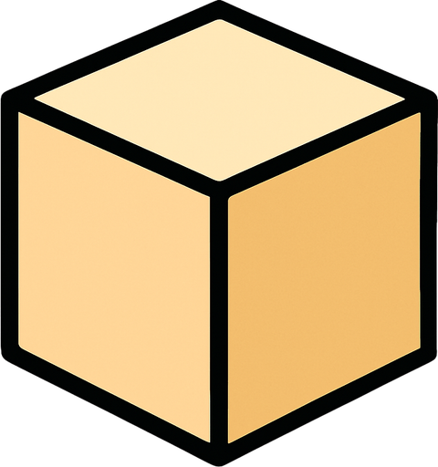 box.
High contrast.  No shadows