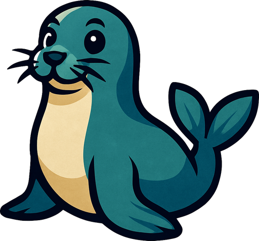 Seal.
In-Game asset.  2d.  High contrast.  No shadows