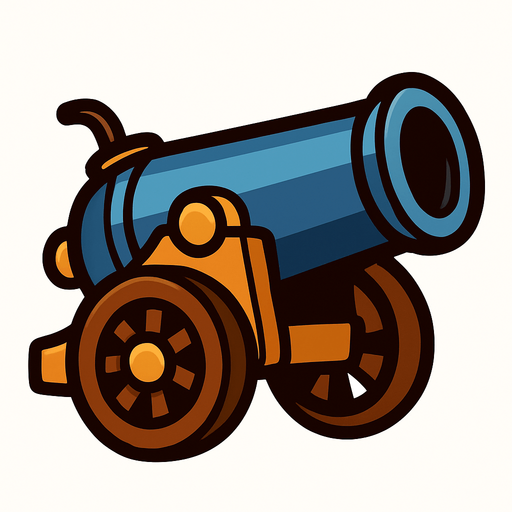 Canon.
In-Game asset.  2d.  High contrast.  No shadows