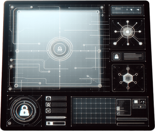 A clean and minimalistic interface for a connectivity hacking app, designed as a digital slate. The central area is a blank white canvas, representing a workspace for interaction. At the top-left corner, a faint, stylized network node icon or small encrypted symbol hints at the app’s purpose without overwhelming the clean design.

Subtle details, like faint grid lines or barely noticeable glowing edges, suggest a theme of connectivity and technology while maintaining a minimalist aesthetic. The interface is professional and understated, with no unnecessary elements, focusing entirely on simplicity and functionality, creating a versatile space for interaction.
Single Game Texture. In-Game asset. 2d. Blank background. High contrast. No shadows.