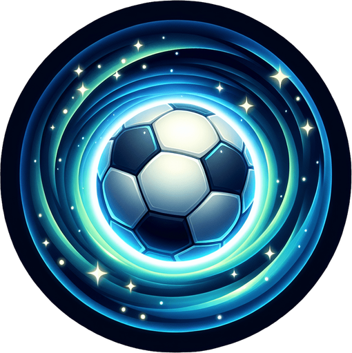 Soft circular glow effect with a bright white center fading into soft blue and green edges. The glow should be smooth and slightly pulsating. Transparent background (PNG format), suitable for overlay on a soccer goal or ball to highlight special moments in a mobile soccer game.".
Single Game Texture.  In-Game asset.  2d.  Blank background.  High contrast.  No shadows
