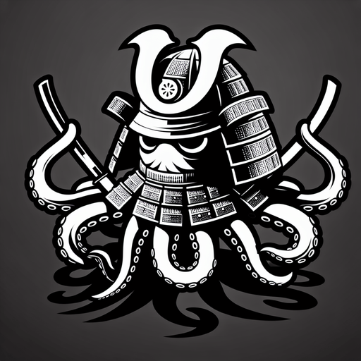 侍蛸.
Single Game Texture. In-Game asset. 2d. Blank background. High contrast. No shadows.