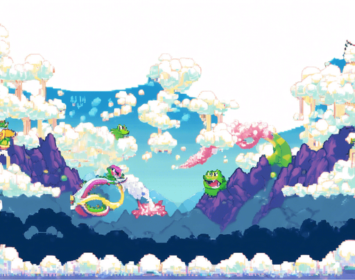 Add the bubble bobble dragon from the arcade of the 90s