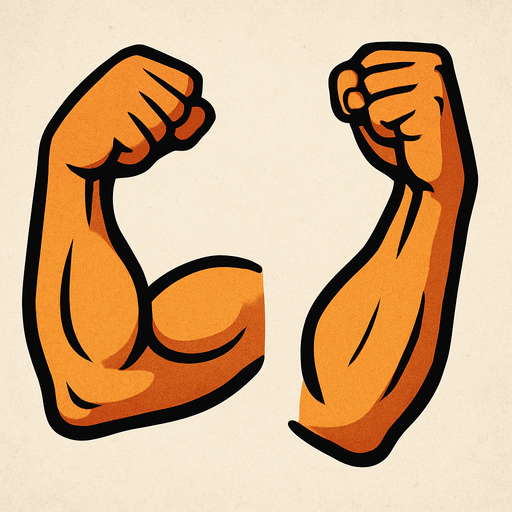 İnsan kolları.
In-Game asset.  2d.  High contrast.  No shadows