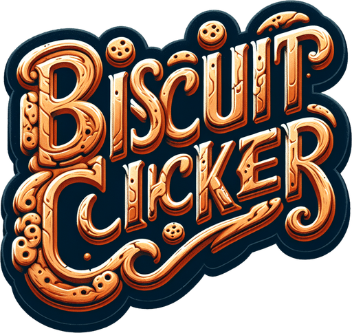 Biscuit Clicker.
A text featuring an intriguing message: "Biscuit Clicker!"