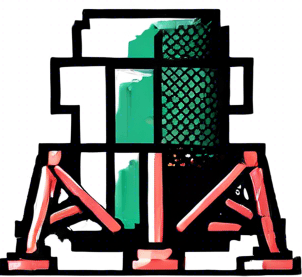 same image but add a green flag on top of the lander