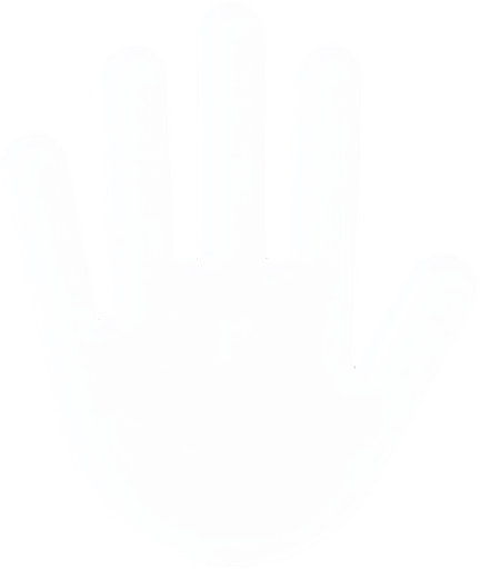 Рука белая. Иконка.
Single Game Texture.  In-Game asset.  2d.  Blank background.  High contrast.  No shadows