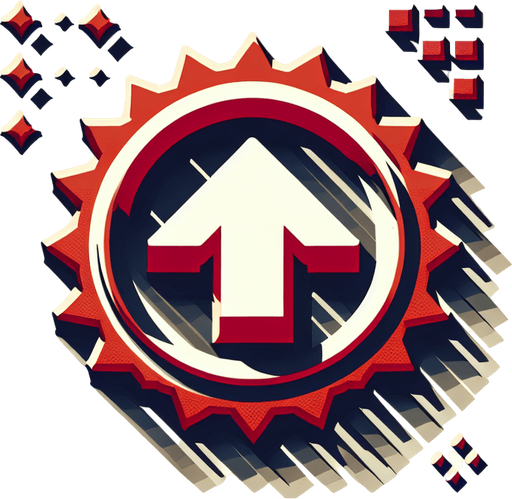 Powerup.
Single Game Texture.  In-Game asset.  2d.  Blank background.  High contrast.  No shadows. 3d