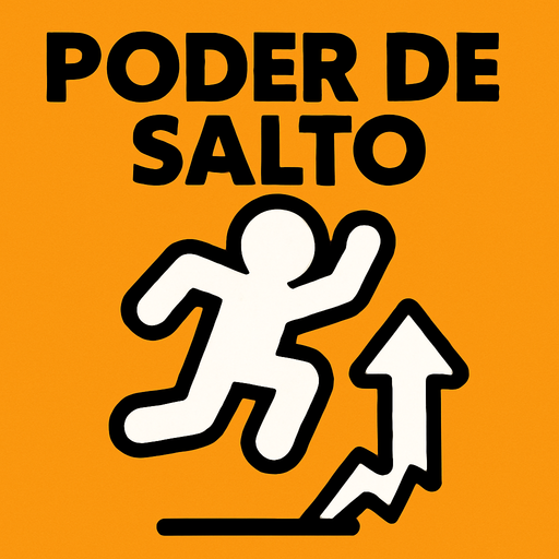 Poder de saltó.
In-Game asset.  2d.  High contrast.  No shadows