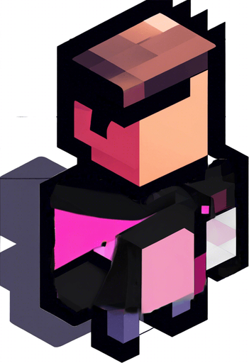 change pink color for black