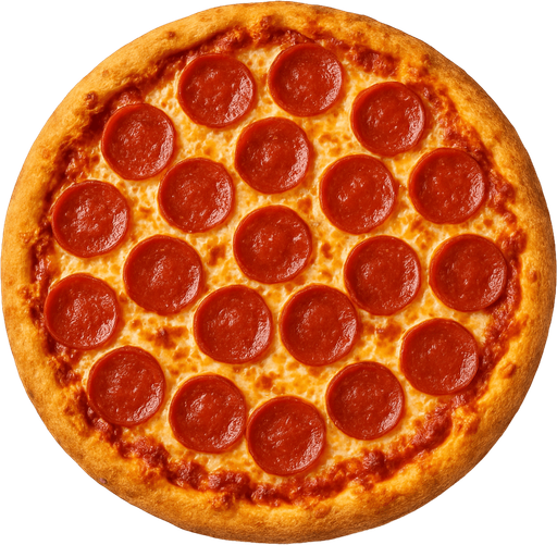 Pizza - Gerçekçi - Yazısız.
In-Game asset.  2d.  High contrast.  No shadows