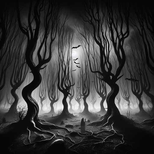 A scary background.
Scary background