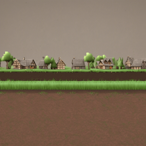 Mejorar el diseños de lás casas para que sean más medievales y aumentar su calidad, más arboles y mejorar la calidad del cesped