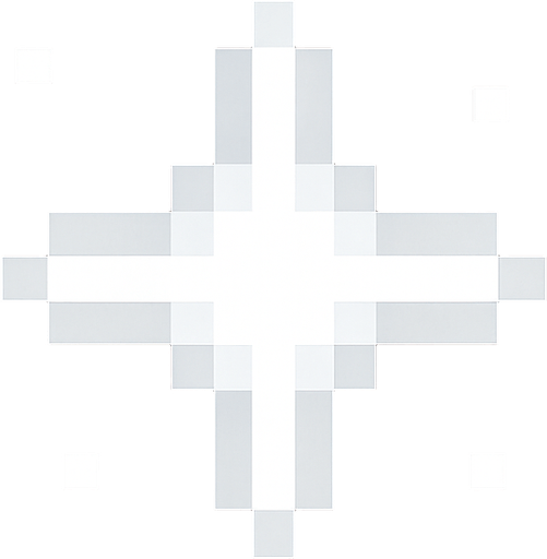 white shiny little star 2d pixel art.
In-Game asset.  2d.  High contrast.  No shadows
