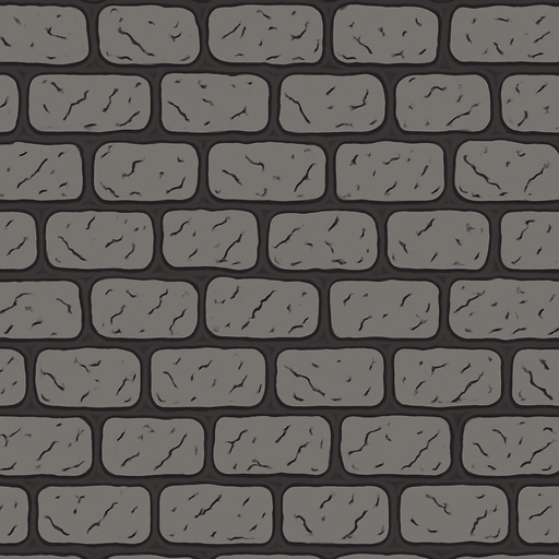 make a cobblestone sidewalk butt be sure that the image is competible with 2048x300.
In-Game asset.  2d.  High contrast.  No shadows