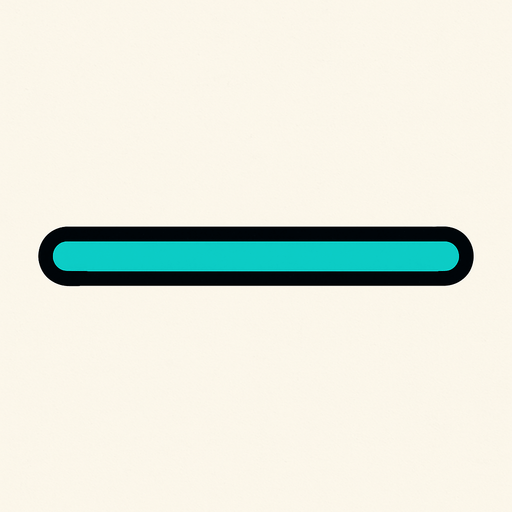 A line.
In-Game asset.  2d.  High contrast.  No shadows