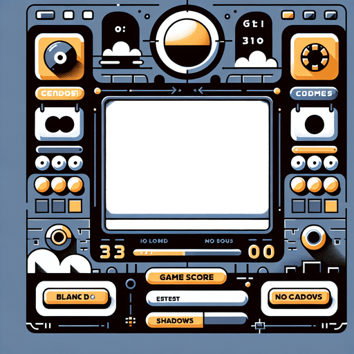 suggest a bkg for the score.
Single Game Texture. In-Game asset. 2d. Blank background. High contrast. No shadows.