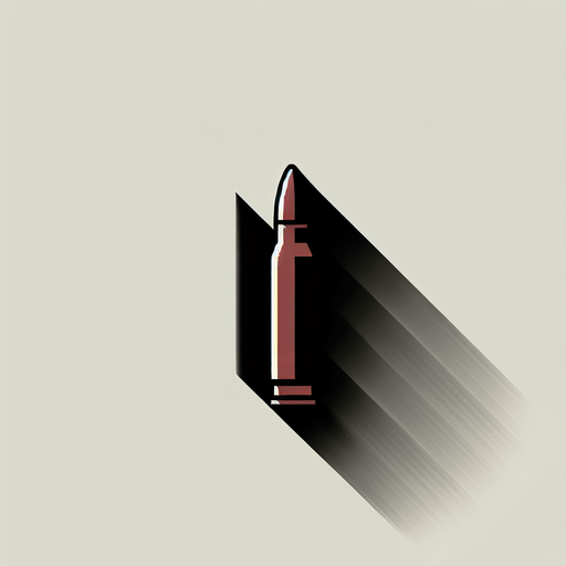 silah mermisi animasyon.
Single Game Texture.  In-Game asset.  2d.  Blank background.  High contrast.  No shadows