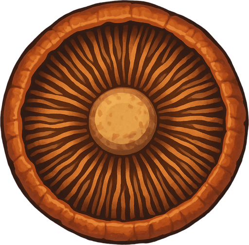 mushroom top view.
In-Game asset