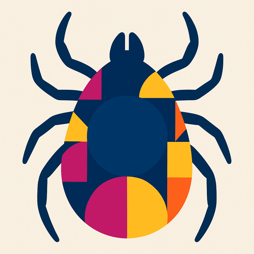 Crop to shape of a tick bug