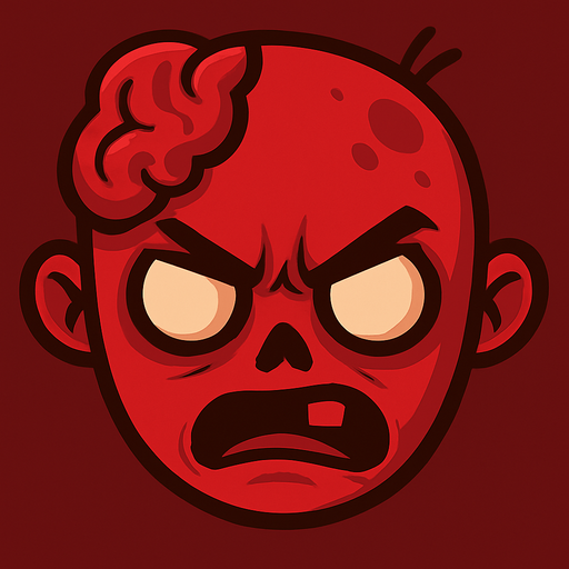 Make it red and angry