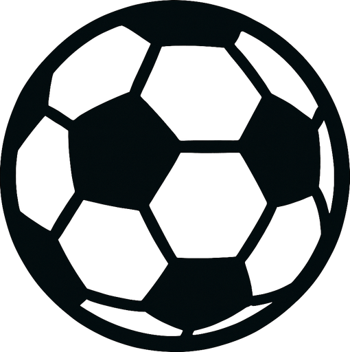 SOCCER BALL.
In-Game asset.  2d.  High contrast.  No shadows