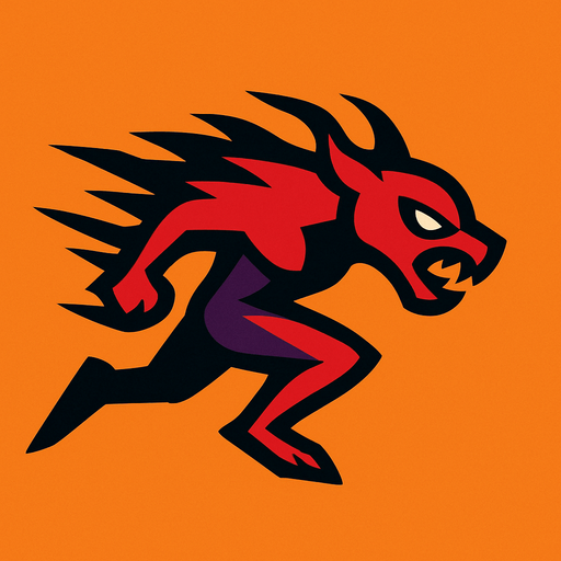 fast enemy.
In-Game asset.  2d.  High contrast.  No shadows