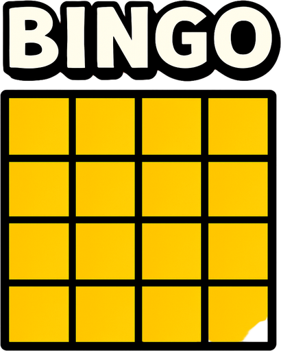 Streakbackground bingo.
In-Game asset.  2d.  High contrast.  No shadows