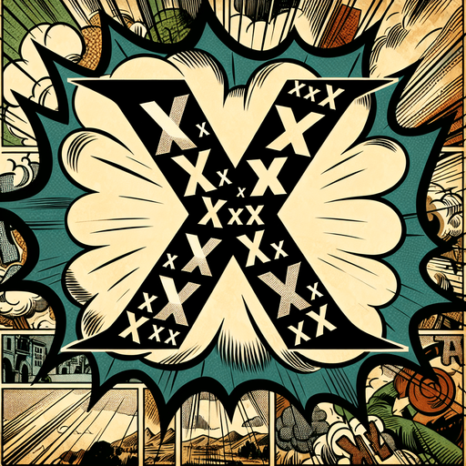 text popup "x16!".
comic style