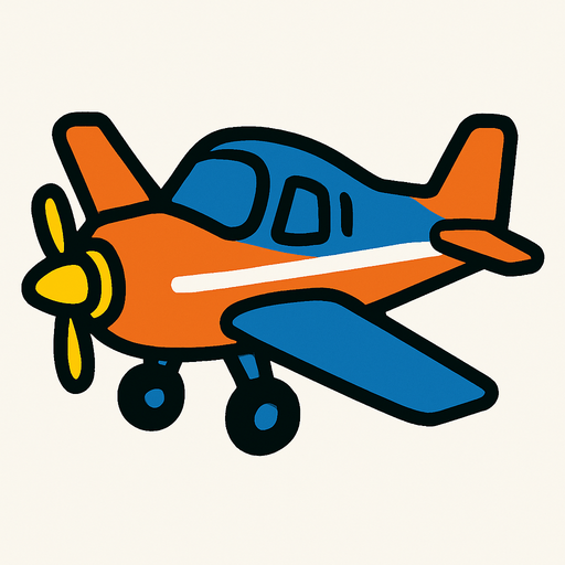 plane.
In-Game asset.  2d.  High contrast.  No shadows