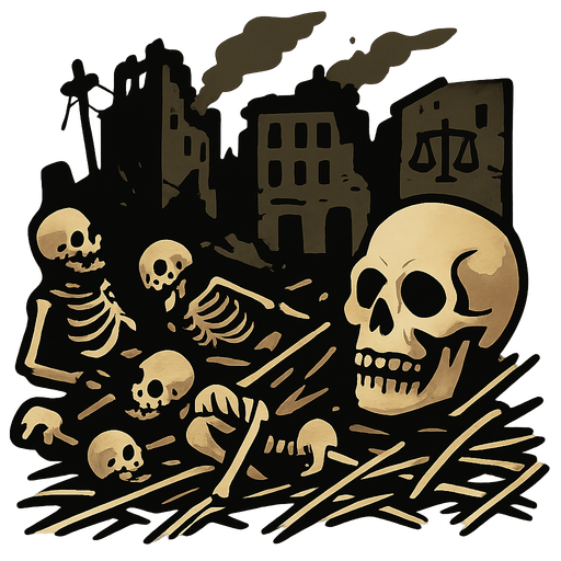 skeletons, skull, death city, war, crime, illegal
. No background. Transparent background. Blank background. No shadows. 2d. In-Game asset. flat