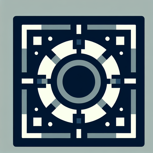 Scifi Square with thin, rounded corners. Dark grey. 2d.
Single Game Texture. Little blue outline