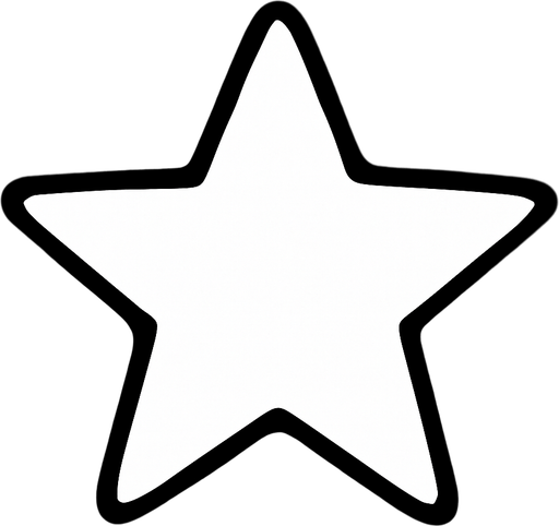 beyaz renkli yıldız.
In-Game asset.  2d.  High contrast.  No shadows