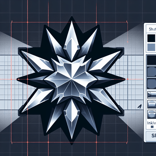 top down view, shuriken game sprite
no background