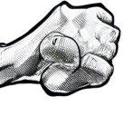 Move arms like they are swinging