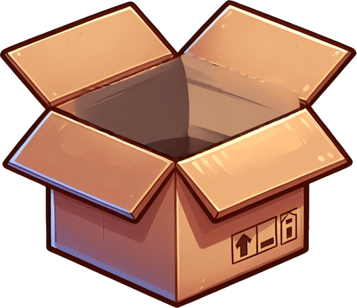 cute Chibi ginger cat peeking from the box into the camera. Cheeky, happy.