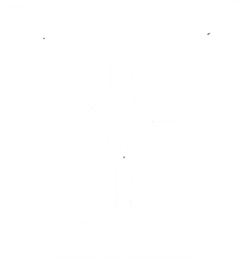 plant icon 
white.
In-Game asset.  2d.  High contrast.  No shadows