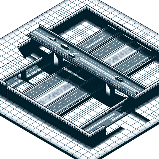 highway.
Single Game Texture. In-Game asset. 2d. Blank background. High contrast. No shadows.