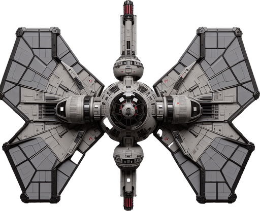 Tie Fighter, Top view