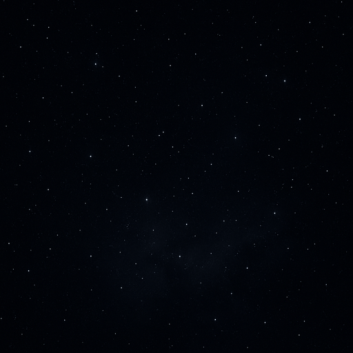Simple dark Space with only  some stars far. Very High definition.