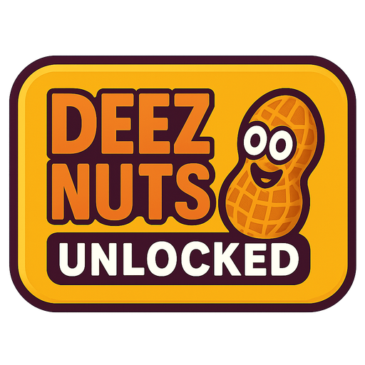 Deez nuts unlocked button.
In-Game asset.  2d.  High contrast.  No shadows
