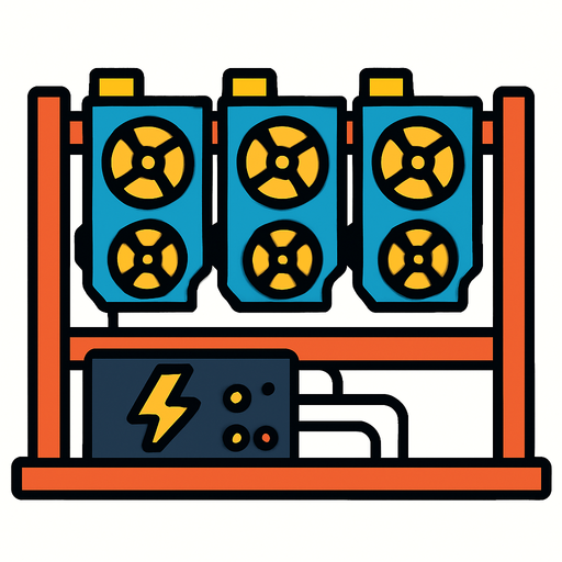 miningRig.
In-Game asset.  2d.  High contrast.  No shadows