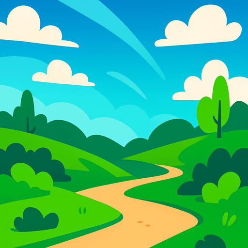 modern mobile game background.
In-Game asset.  2d.  High contrast.  No shadows