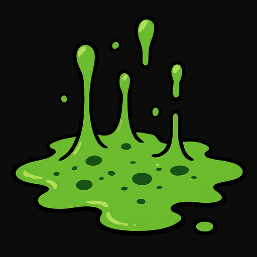 snot.
In-Game asset.  2d.  High contrast.  No shadows