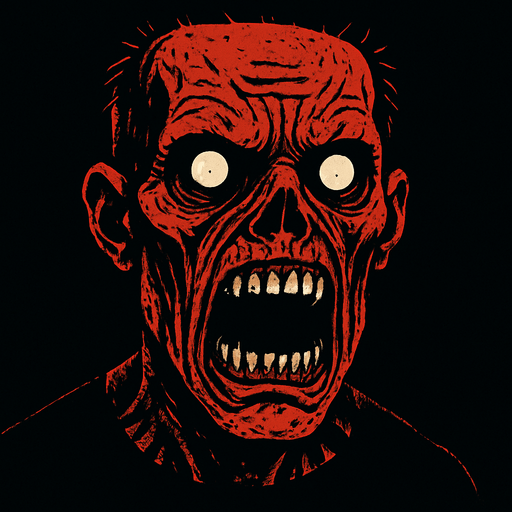 Bana Korkunç bir kare insan oluştur.
In-Game asset.  2d.  High contrast.  No shadows