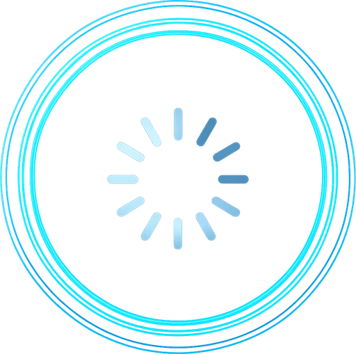 white loading icon