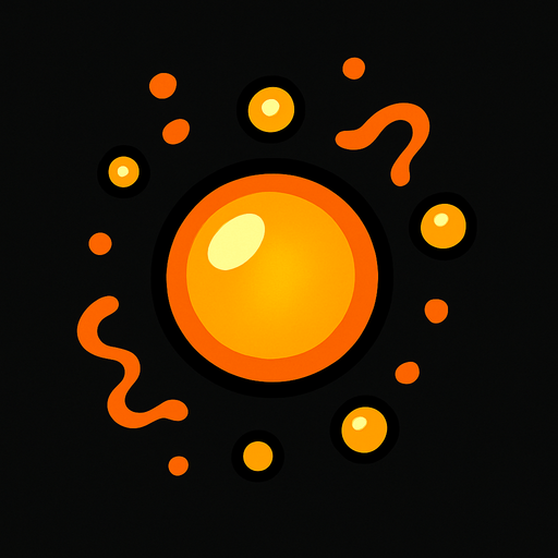 floatingParticle.
In-Game asset.  2d.  High contrast.  No shadows