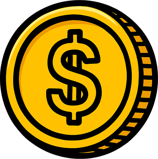 Madeni para.
In-Game asset.  2d.  High contrast.  No shadows